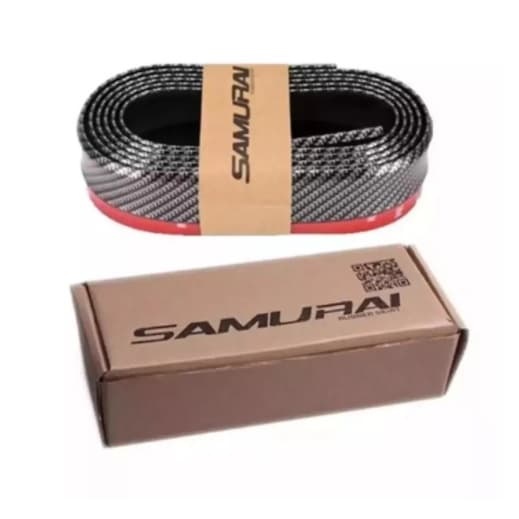 ซามูไร Samurai กันชน สเกิร์ตรถ เคฟล่า ยาว 2.5/3เมตร ยางนิ่ม ยางแข็ง Front Lip Bumper ลิ้นยางสเกิร์ต กันกระแทก รูปที่ 2