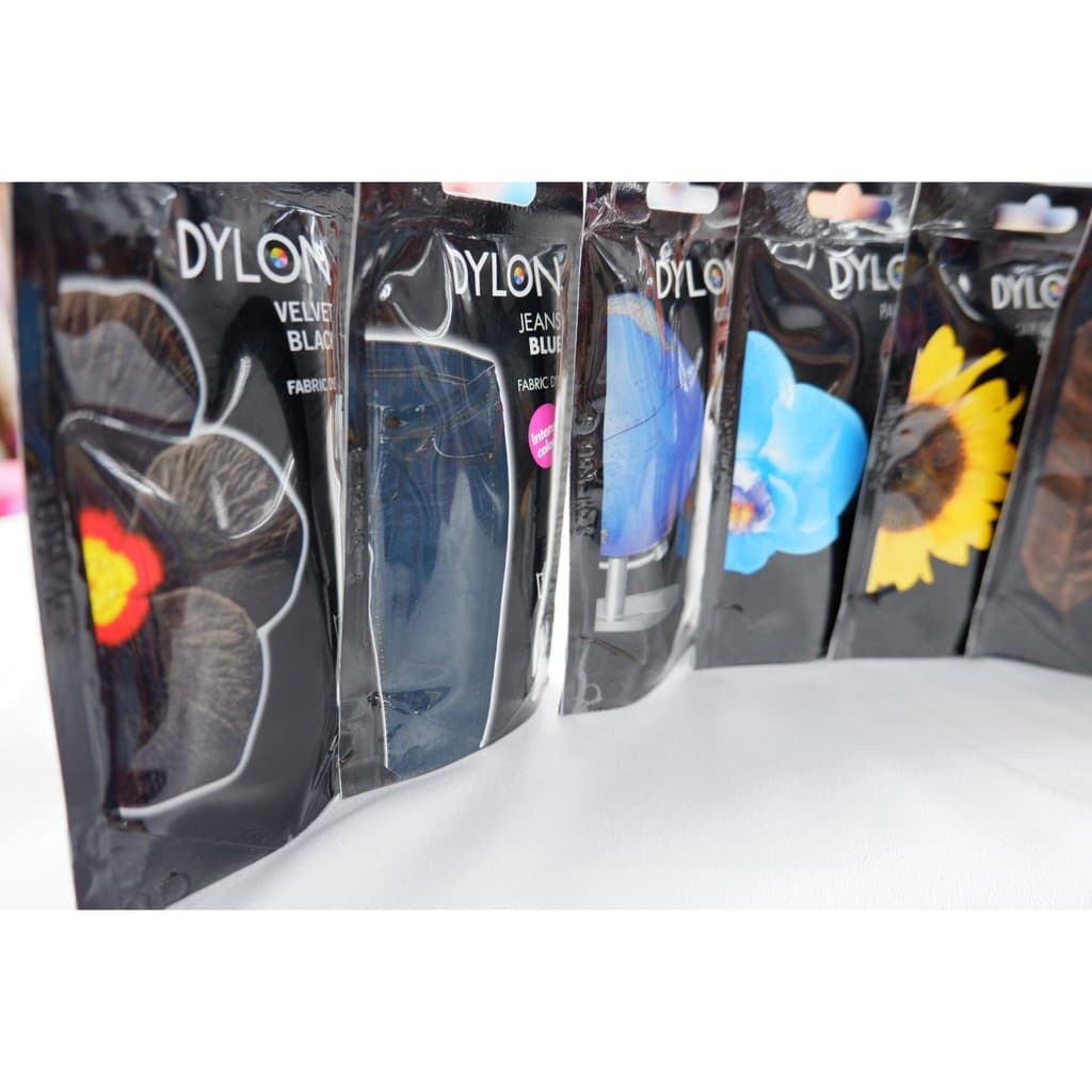 Dylon สีย้อมผ้า ย้อมเย็น สูตรพรีเมี่ยม 50 กรัม มีครบทุกสี ติดทน ปลอดภัย 1 ซอง ย้อมได้ 250 กรัม สีย้อมผ้า รูปที่ 5