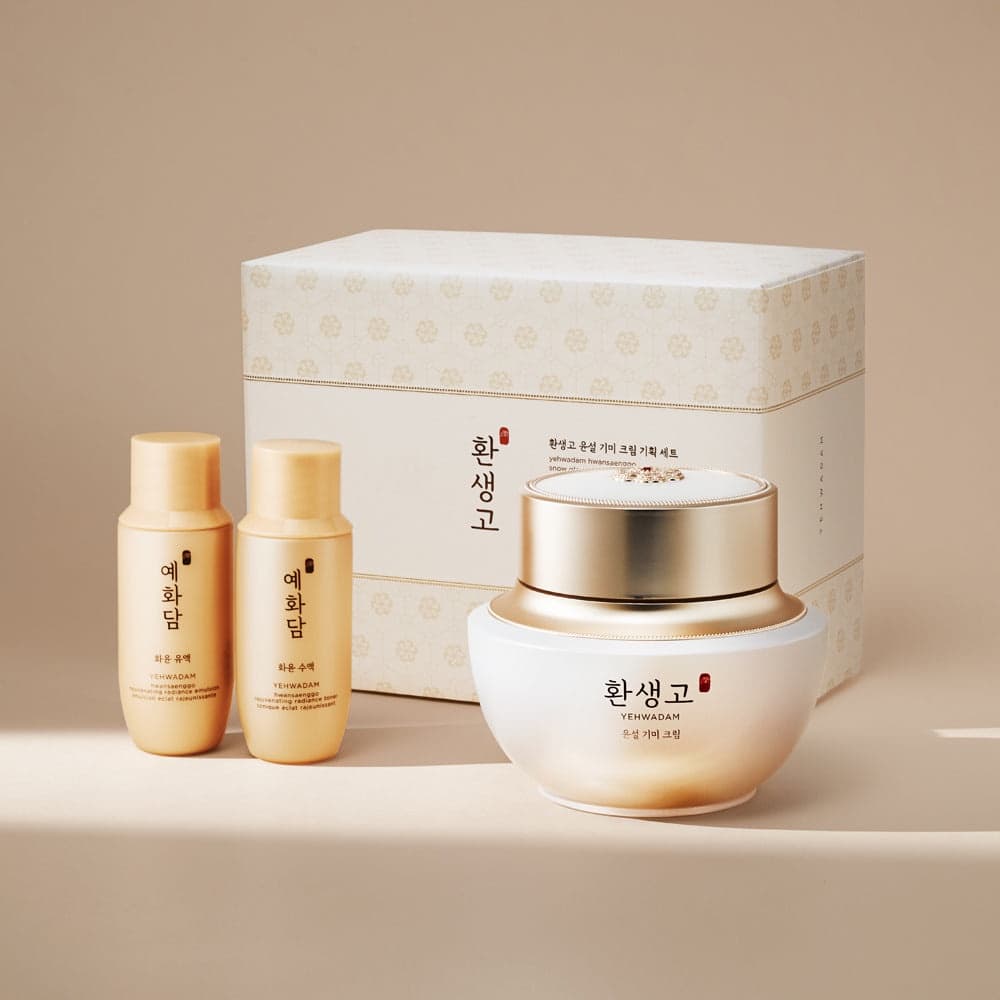 THE FACE SHOP YEHWADAM HWANSAENGGO SNOW GLOW DARK SPOT CORRECTING CREAM SPECIAL SET เซ็ตครีม เยฮวาดัม ลดฝ้า กระจุดด่างดำ รูปที่ 5