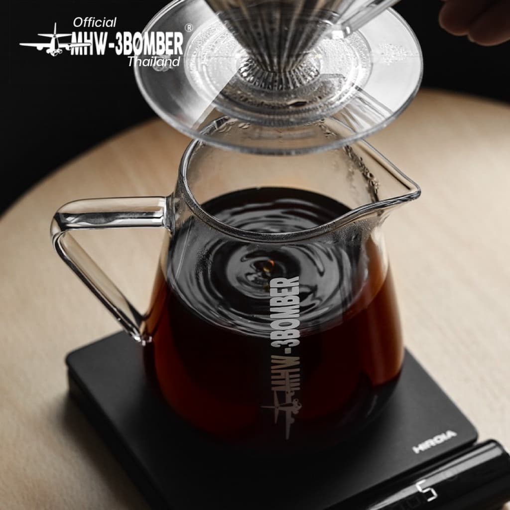 MHW-3BOMBER Elf Coffee Server เหยือกแก้วดริปกาแฟ ขนาด 500 ml รูปที่ 3