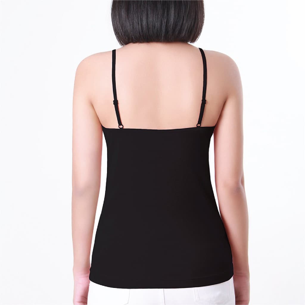 CHERILON EcoWear เชอรีล่อน เสื้อสายเดี่ยว สายเดี่ยว ผ้านุ่มมาก เย็นสบาย ระบายอากาศดี สายบ่าปรับได้ NIC-BSVRY1 NIC-BSVRY3 รูปที่ 6