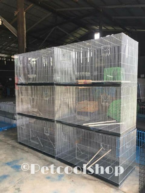 กรงเพาะนก เพาะกระรอก เพาะกระต่าย เพาะชูก้า ราคาจากโรงงานครับ!!! รูปที่ 3