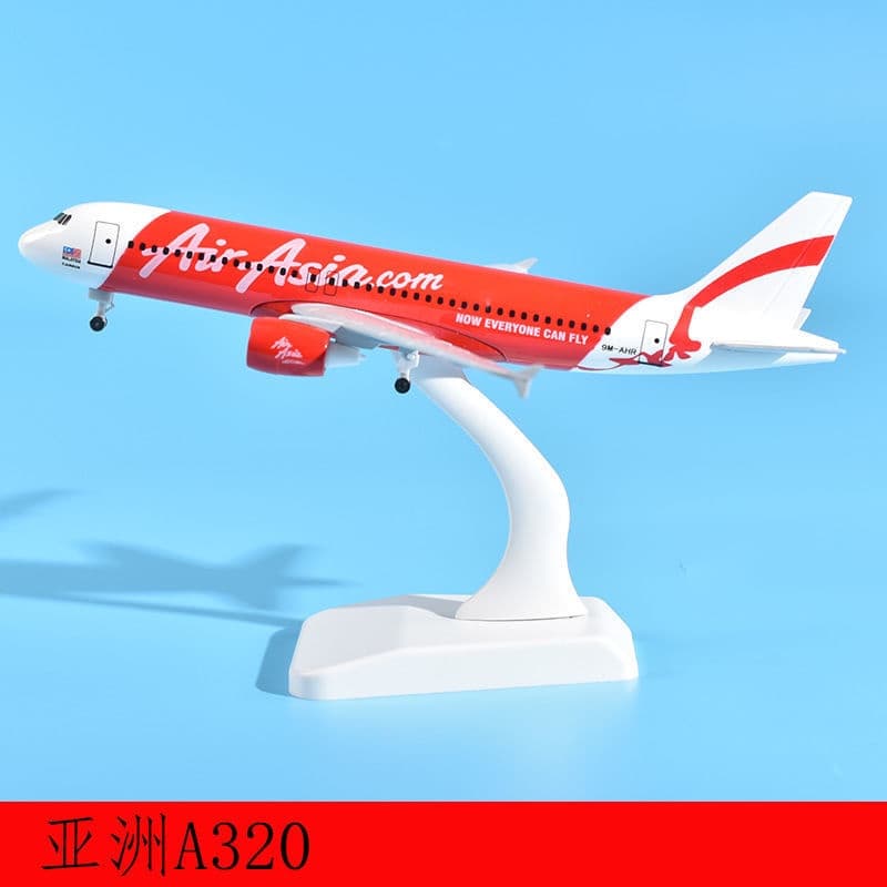 โมเดลเครื่องบิน "ส่งจากไทย" ขนาด 20 CM ตัวลำทำจากเหล็กอัลลอย ฐานตั้งถอดออกได้ มีล้อ ลำใหญ่ สวย งานละเอียด รูปที่ 3