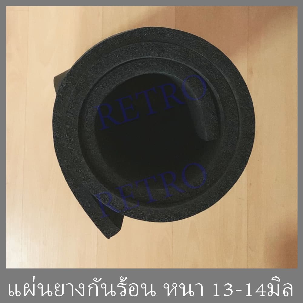 แผ่น ยางกันร้อน หนาพิเศษ กว้าง 93.5 cm x 121cm หนา 13-14 มิล กันความร้อน ป้องกันความร้อน รักษาความเย็น ติดท่อแอร์ ใต้ รูปที่ 1