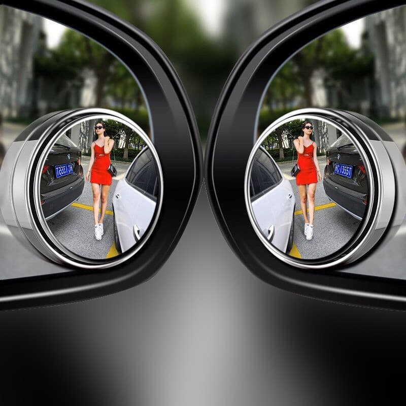 กระจกจุดบอด กระจกมองข้างรถยนต์ ปรับมุมได้ 360° รูปที่ 8