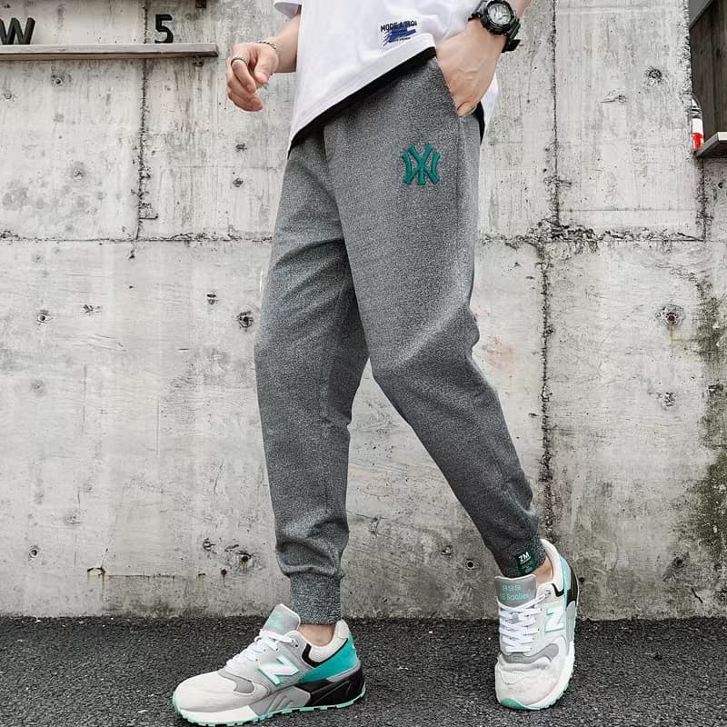 กางเกงลำลองทรงใหม่ ลายปัก ไซส์ใหญ่ ขายาว ผ้าดี M-5XL เหมาะกับผู้ชายอ้วนหน้าท้อง รูปที่ 3
