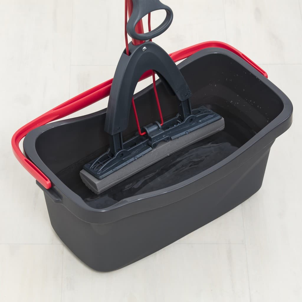Vileda Everyday Mop Bucket วิเลดา ถังน้าทรงเหลี่ยมพร้อมปุ่มขจัดคราบ ถังม็อบ ถังไม้ถูพื้น รูปที่ 6
