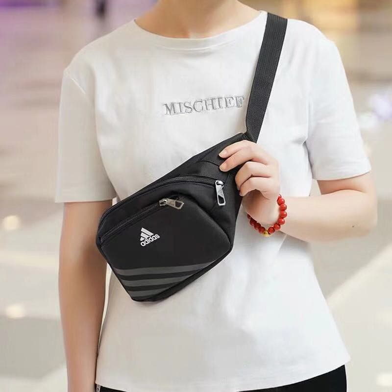 Adi กระเป๋าวิ่งกระเป๋าสะพาย Man and Women Travel Waist Bag รูปที่ 5