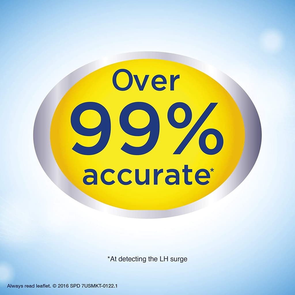 Clearblue Advanced Digital Ovulation Test สีม่วง พร้อมเครื่องอ่านค่าการตกไข่แบบดิจิตอล 15 เทส+ตรวจการตั้งครรภ์1เทส รูปที่ 5