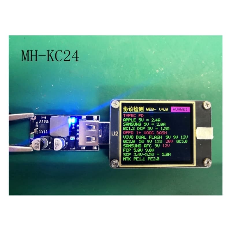 โมดูลวงจรบัคคอนเวอร์เตอร์ QC3.0 QC2.0 USB DC-DC สำหรับแผงวงจรชาร์จไว รูปที่ 4
