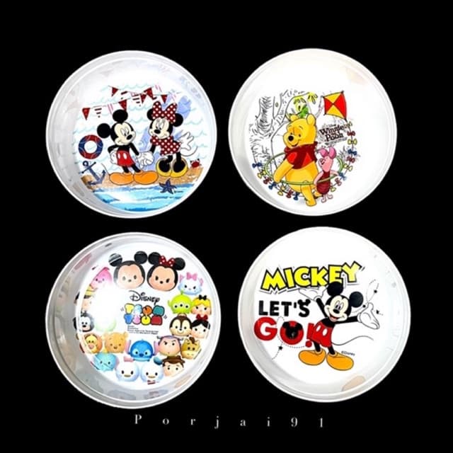 ขัน ขันพลาสติก ขันน้ำ 23 cm. Hippopo #1113-DN สีขาวมีลายลิขสิทธิ์แท้ Disney รูปที่ 5