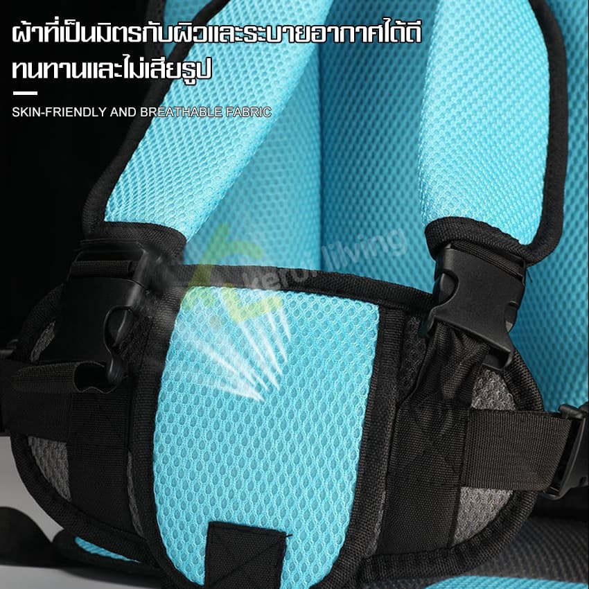 Softkiss คาร์ซีท Car seat เบาะนั่งนิรภัยสำหรับเด็ก เบาะคาร์ซีท คาซีทเด็ก มี 2 ขนาด คาร์ซีทพกพา เบาะเด็ก พับเก็บได้ รูปที่ 6