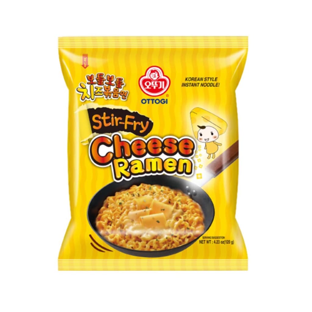 โอโตกิ สเตอร์ฟราย ชีส ราเมง 120 กรัม l OTTOGI Stir-Fry Cheese Ramen 120g. รูปที่ 4