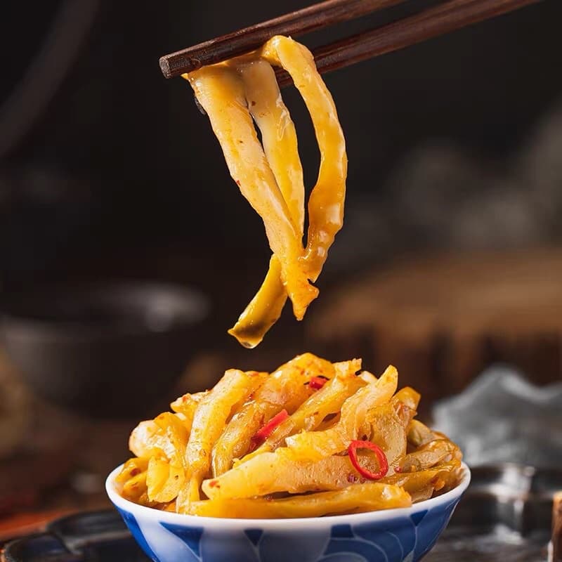 ผักดอง เผ็ดน้อย ขนาด70-80g เพียงฉีกซองก็พร้อมทาน อร่อยกลมกล่อมทานแล้วจะติดใจ รูปที่ 3