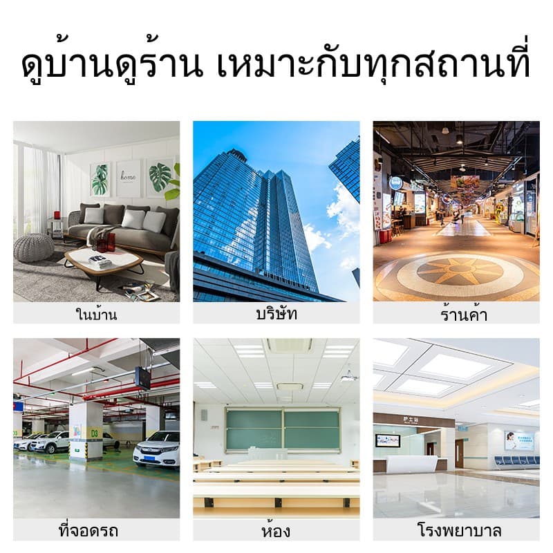FNKvision กล้องวงจรปิด 2เสา 3.0ล้านพิกเซล กล้องวงจร คืนวิสัยทัศน์ WiFi IP Camera 1080P กล้องวงจร กลางคืนภาพสีคมชัดHD รูปที่ 5