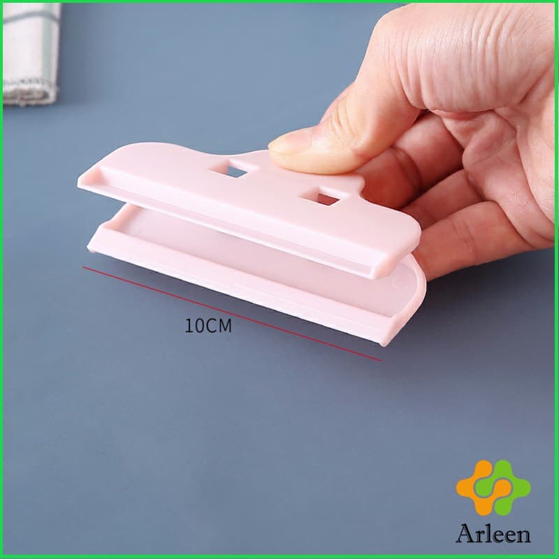 Arleen ที่หนีบถุง ที่หนีบถุงขนม ที่หนีบอเนกประสงค์ คลิปปิดปากถุงพลาสติก Moisture-proof clip รูปที่ 7