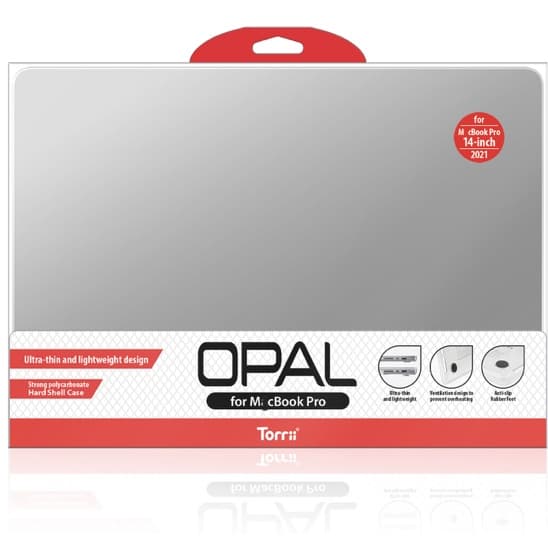 TorOpal เคสใสสำหรับแมคบุ๊ก แอร์/โพร 13"/13.6"//15.3"/14"/16" รุ่น M4/M3/M2/M1 ยี่ห้อ Torrii OPAL รูปที่ 1