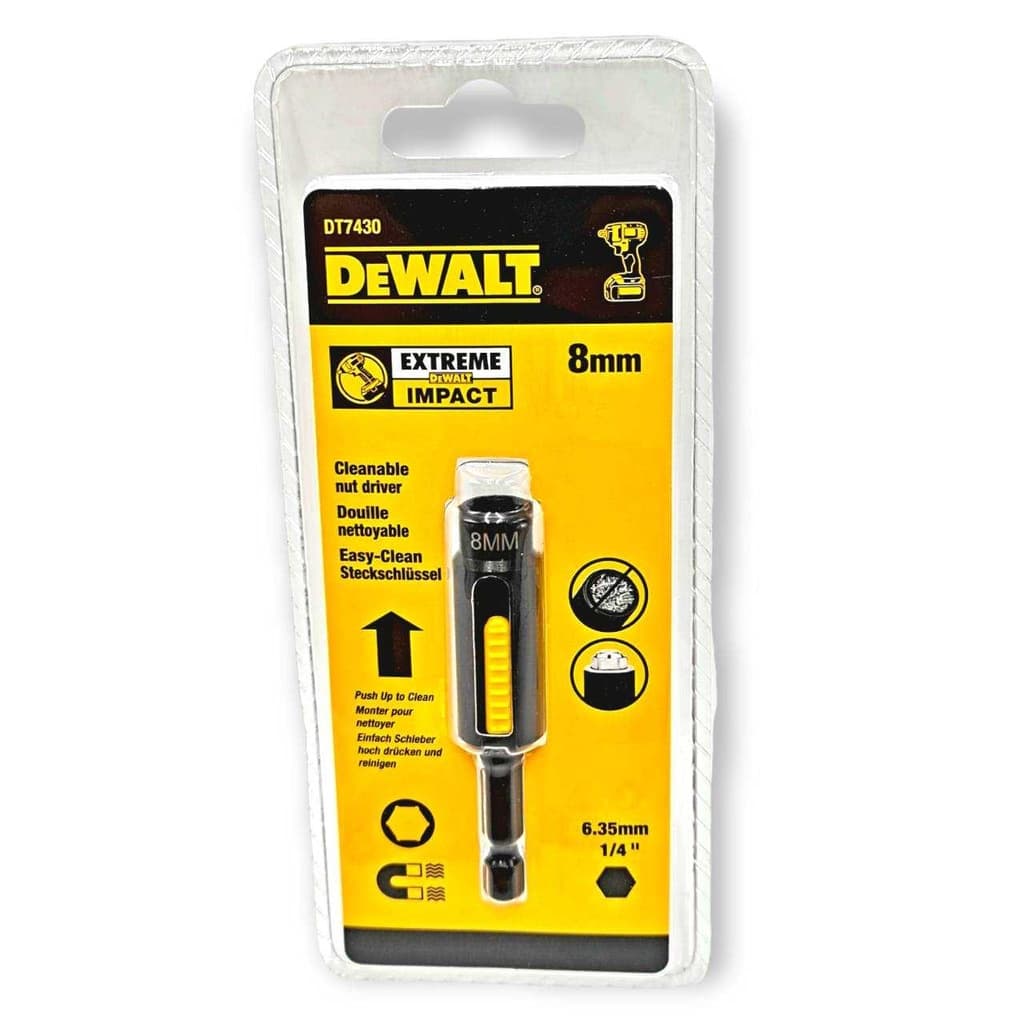 DEWALT รุ่น DT7430-QZ ก้านขันบล็อค 8มม. Cleanable Hexagonal Magnetic Nut/Socket Driver 8mm รูปที่ 4