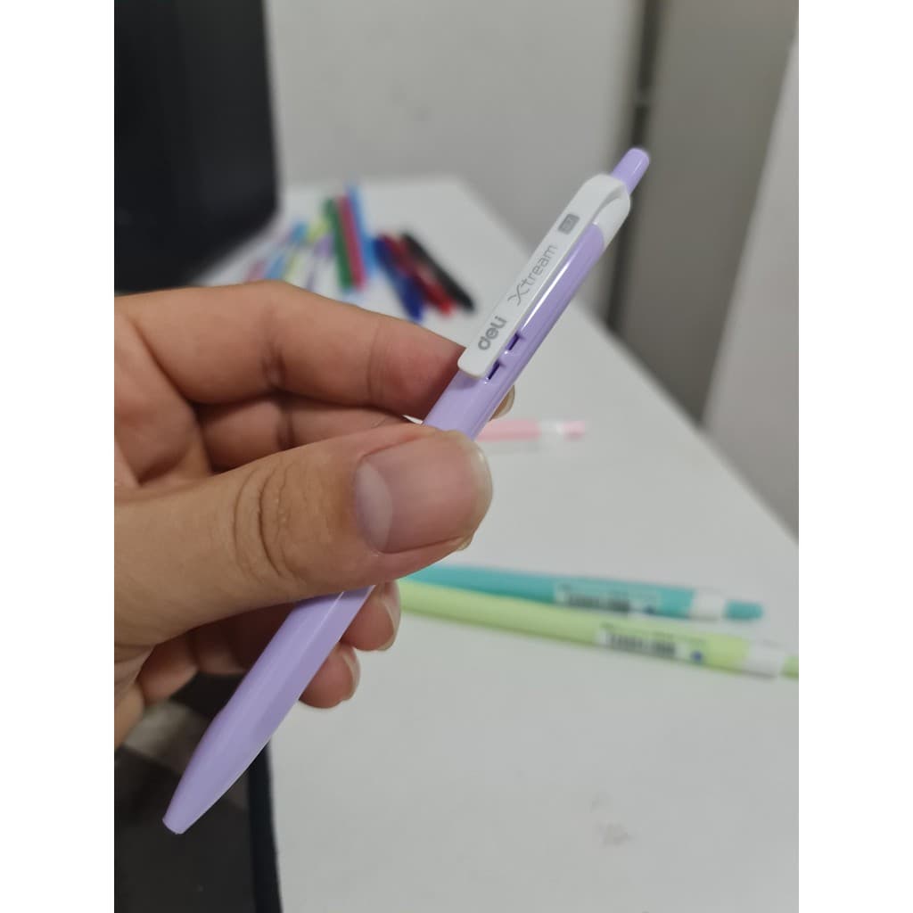 ปากกา Deli Xtream ขนาด 0.7มม.หมึกน้ำเงิน รุ่น Q033 36 1 แท่ง รูปที่ 6