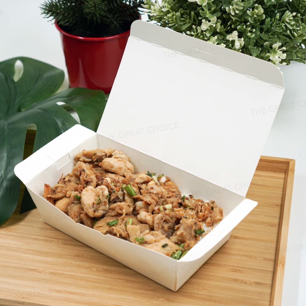 กล่อง TAKE AWAY ใส่อาหาร 770 มล. Food Box 770 ml. รูปที่ 3