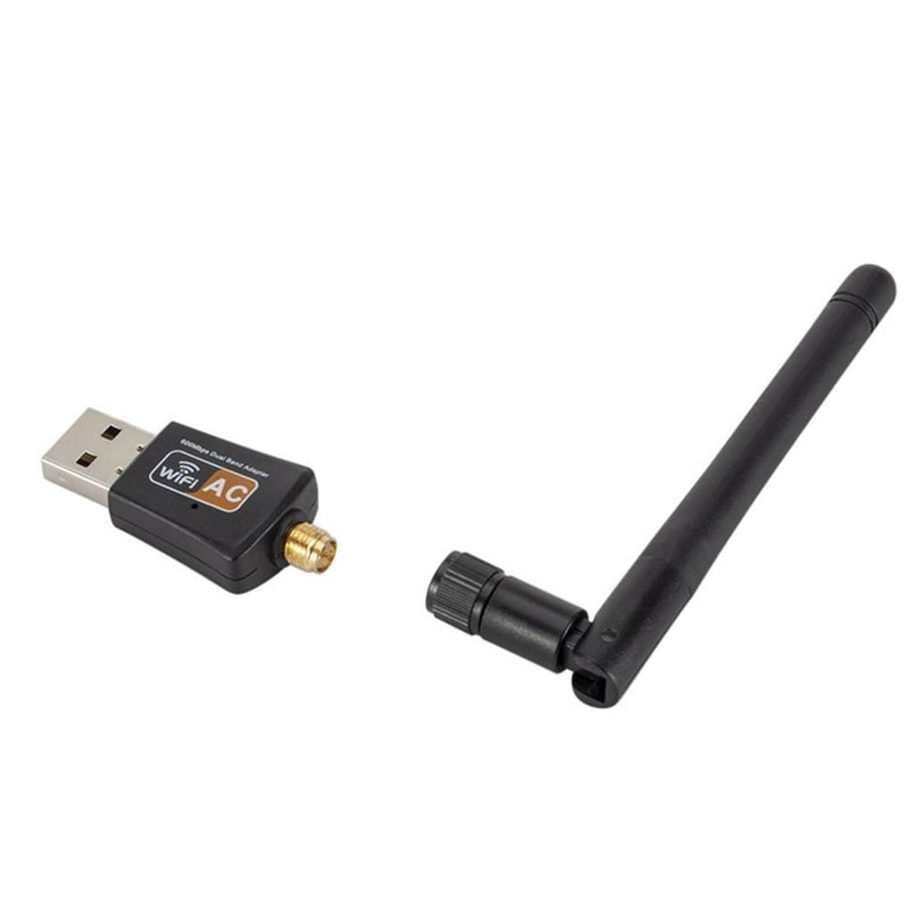 ตัวรับไวไฟ 5G เป็น USB Adapter หรือ Wireless USB และตัวรับสัญญาณไวไฟ USB 5G ความเร็วสูงสุด 600Mbps!! รูปที่ 9