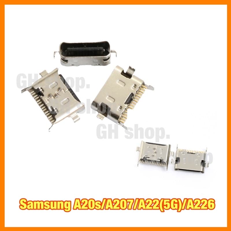 ก้นชาร์จ หัวชาร์จ ตูดชาร์จ Samsung A20s/A207/A207f,A06/A21,A215,A22 /A226,A04,A14 ,A05… รูปที่ 1