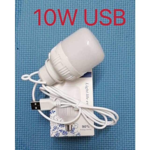 ไฟLED 5V ขนาด5W-10WแสงสีขาวเสียบUSB รูปที่ 1