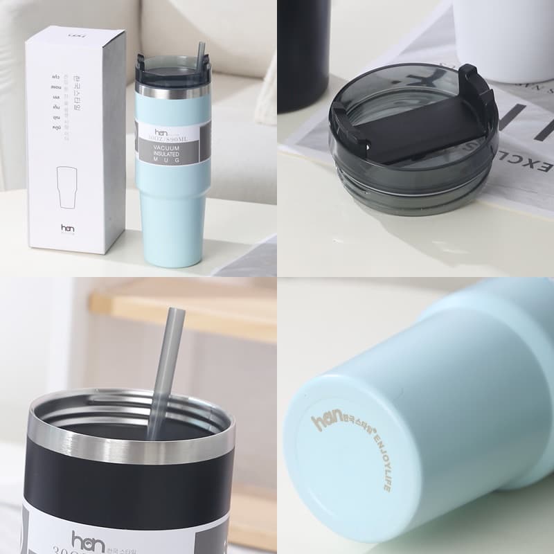 HAN แก้วเก็บความเย็น 30oz/20oz 890ml สแตนเลสแท้ 30ออนซ์ รูปที่ 4
