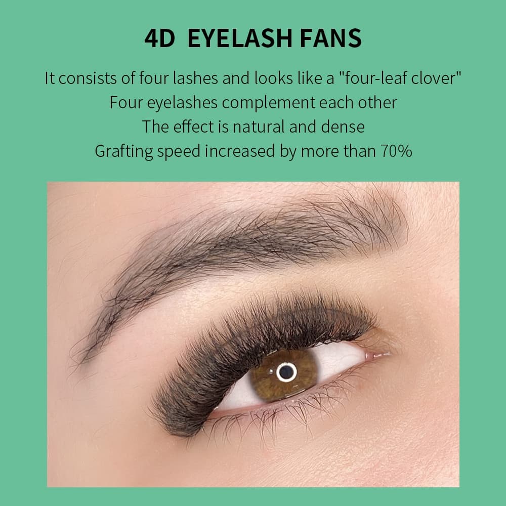 Glamlash ขนตาปลอม ขนมิงค์ 4D-W นุ่ม ดูเป็นธรรมชาติ รูปที่ 2