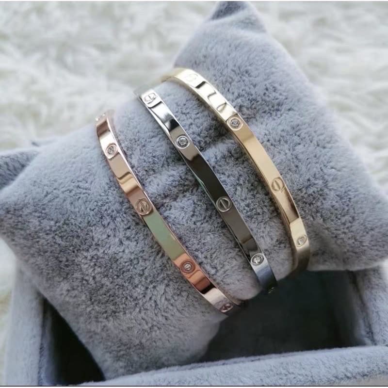 กำไลข้อมือรุ่นไขควงสแตนเลสไทเทเนียม18k งานดี ไม่ลอก ไม่ดำ มีน้ำหนัก รูปที่ 7
