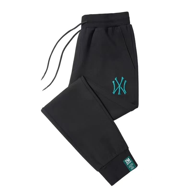 กางเกงลำลองทรงใหม่ ลายปัก ไซส์ใหญ่ ขายาว ผ้าดี M-5XL เหมาะกับผู้ชายอ้วนหน้าท้อง รูปที่ 1