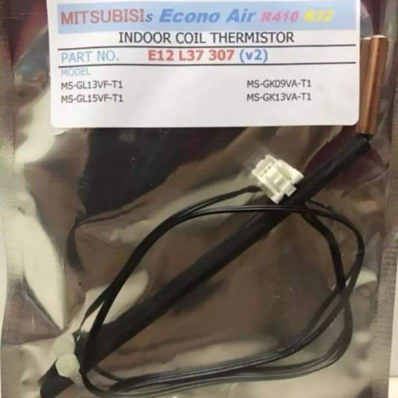 เซ็นเซอร์แอร์ Mitsubishi econo E12 L37 R410 R32 307 MS-GL13VF-T1 MS-GK09VA-T1 MSGL15VF มิตซู410สายดำหางทองแดง รูปที่ 4