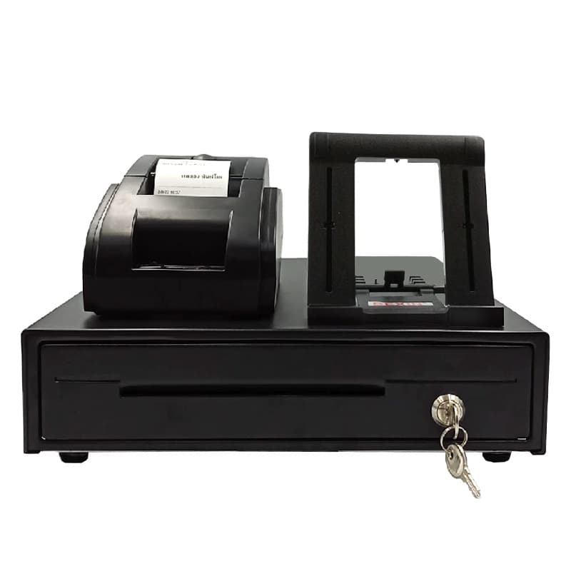 SCHLONGEN Receipt Printer Combo Set เครื่องพิมพ์ใบเสร็จ ไร้สาย + ลิ้นชักเก็บเงิน SLG-58TRP, SLG-80TRP รูปที่ 2