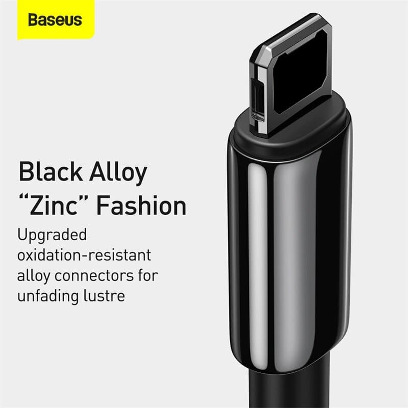ถูก/แท้Baseus สายชาร์จ LN สายถัก Fast Charging 2.4A รูปที่ 6