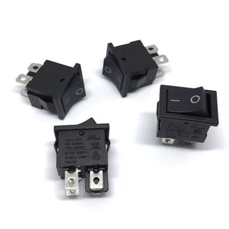 KCD1-104 สวิตซ์ เปิด-ปิด 4 ขา รุ่นอย่างดี 0-220VAC / DC มีของ ในไทย รูปที่ 5