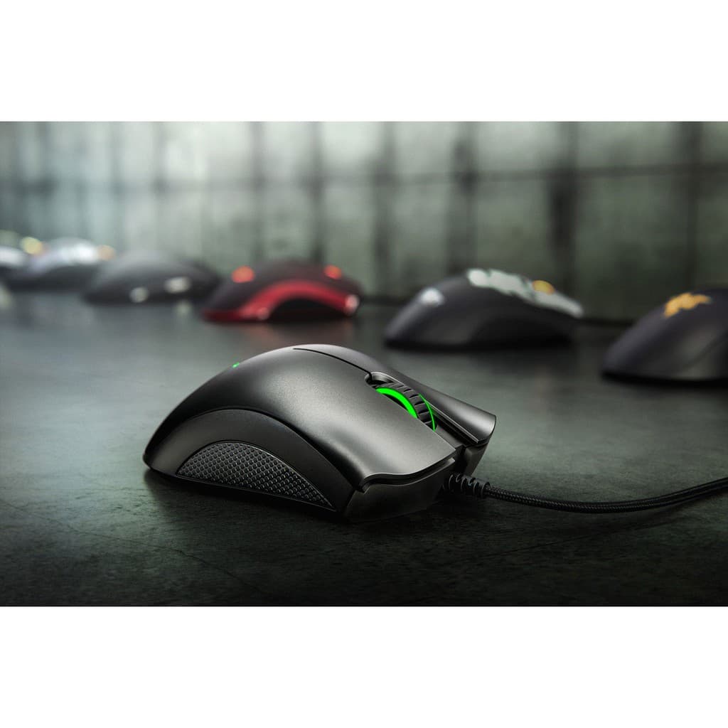 เมาส์ RAZER DEATHADDER ESSENTIAL Black/White เมาส์เกมมิ่ง เรเซอร์ มาโคร RGB รูปที่ 3