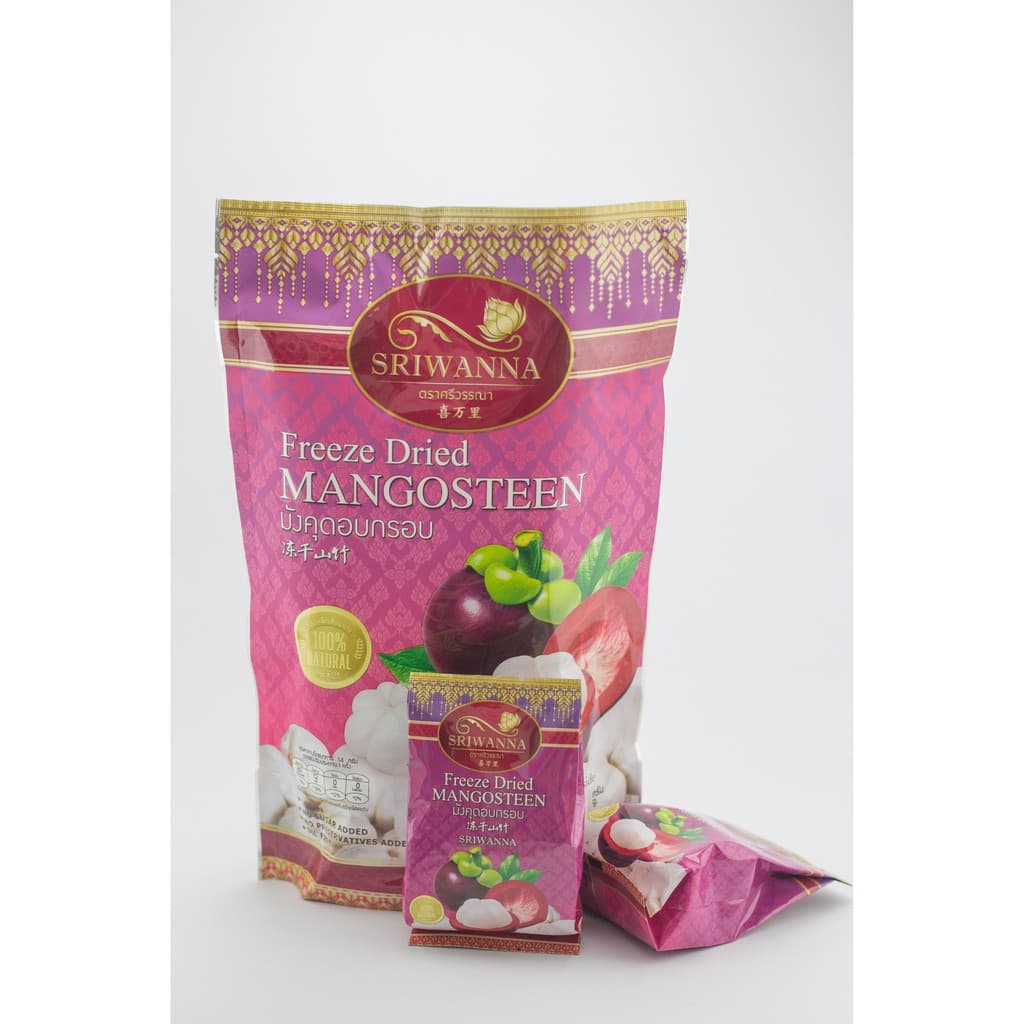 ศรีวรรณา มังคุดอบกรอบ 220g Freeze Dried Mangoteen รูปที่ 4