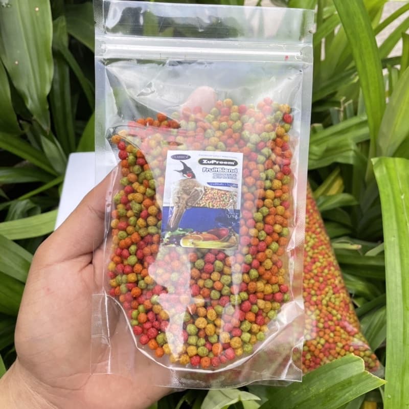 Zupreem FruitBlend ซูพรีม อาหารนก ผลไม้อัดเม็ดแบ่งขาย นำเข้าจากอเมริกา รูปที่ 4