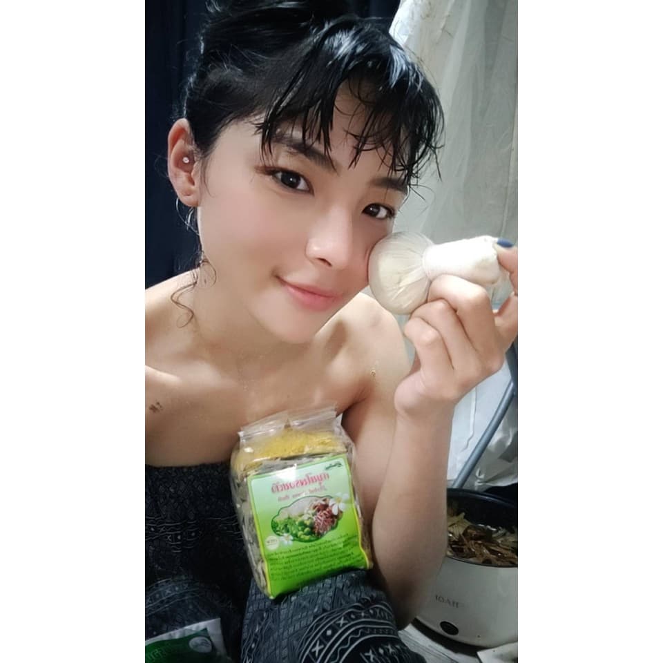 ลูกประคบหน้า ลดสิว หน้าใส ประคบนม เพิ่มน้ำนม สมุนไพร ลูกประคบ 100 กรัม ลูกประคบ 200 กรัม รูปที่ 7