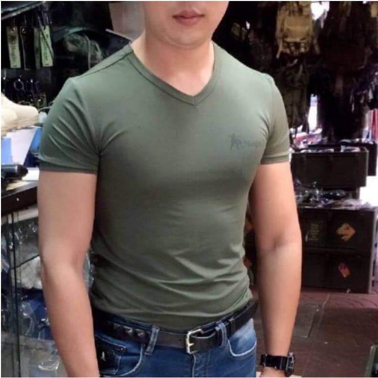 เสื้อยืดผ้านาโน คอวี ฺBogie.1/โบกี้วัน/เสื้อซับรองในคอวี/เสื้อ tractical รูปที่ 8