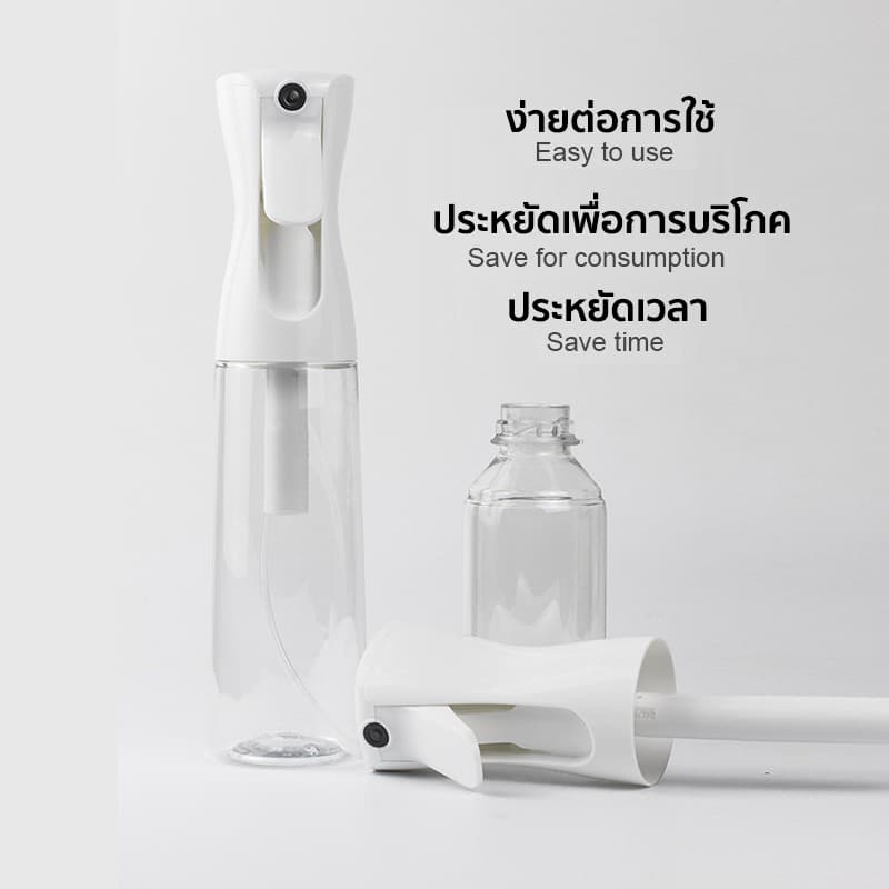 ขวดสเปรย์เปล่า ขวดสเปรย์แอลกอฮอล์ ระดับนาโน 200 / 300 /500มล รูปที่ 8