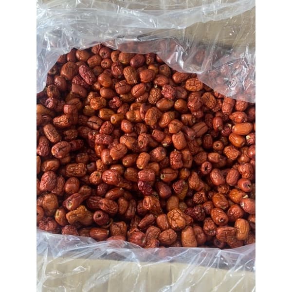 พุทราจีนไร้เม็ด ขนาด 250/500 กรัม พุทราจีนแดงอบแห้ง พุทราจีน อั่งจ้อ Red date รูปที่ 2