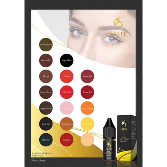 สี Ranee สีรานี สีรัชเชีย สีRanee เชคสีจากชาตสีที่ป้ายแขนก่อนสั่งชื้อนะคะ รูปที่ 2