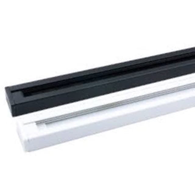 รางแทรคไลท์ ยาว 1เมตร 1.5เมตร 2เมตร รางไฟแทรคไลท์ รางสำหรับใส่ Track Light โคมไฟแทรคไลท์ รางไฟ สีขาว/ดำ รูปที่ 3