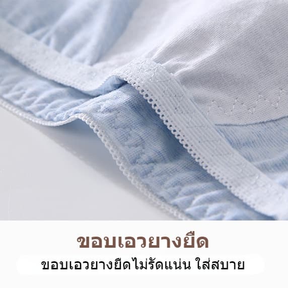 กางเกงประจําเดือนกันรั่วสําหรับเด็กหญิงอายุ 10-18 ปี ระบายอากาศ ต้านเชื้อแบคทีเรีย มีสีชมพู เทา น้ําเงิน รูปที่ 4