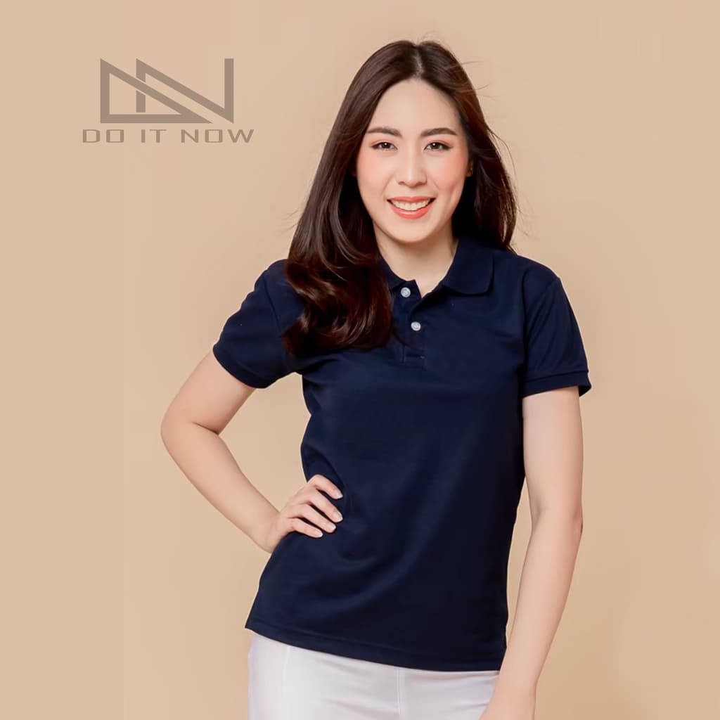 เสื้อโปโลแขนจั๊ม 10สี By Do it now สินค้าคุณภาพ จากแห่งผลิตโดยตรง!! รูปที่ 5