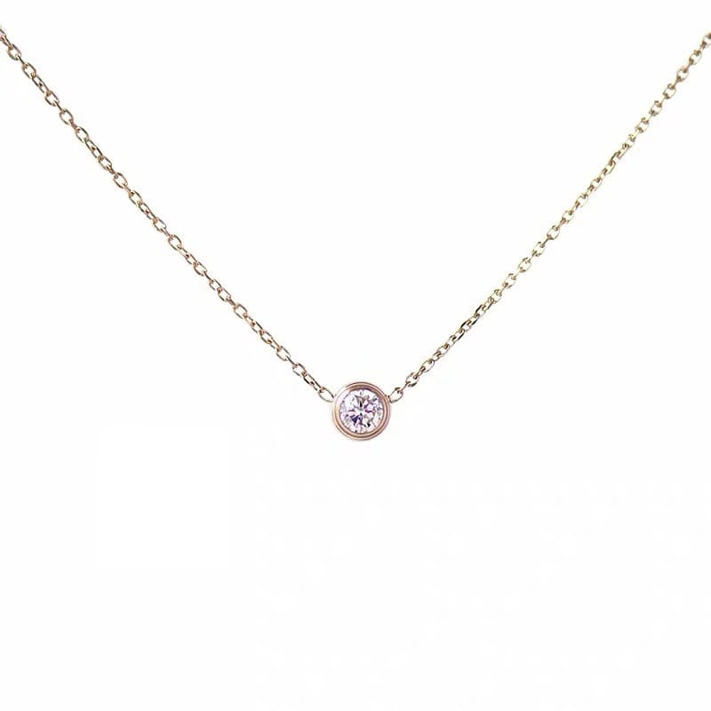 สร้อยคอโชคเกอร์ เหล็กไทเทเนียม ทองคําขาว 18K จี้เพทาย เพชรกลม ขนาดเล็ก กันน้ํา ไม่จางหาย เครื่องประดับ ของขวัญ สไตล์เกาหลี ญี่ปุ่น รูปที่ 8