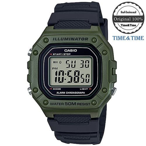 นาฬิกา CASIO รุ่น W-218H สินค้าใหม่ ของแท้ รับประกัน 1 ปี ใส่ได้ทั้งผู้ชายและผู้หญิง รูปที่ 4