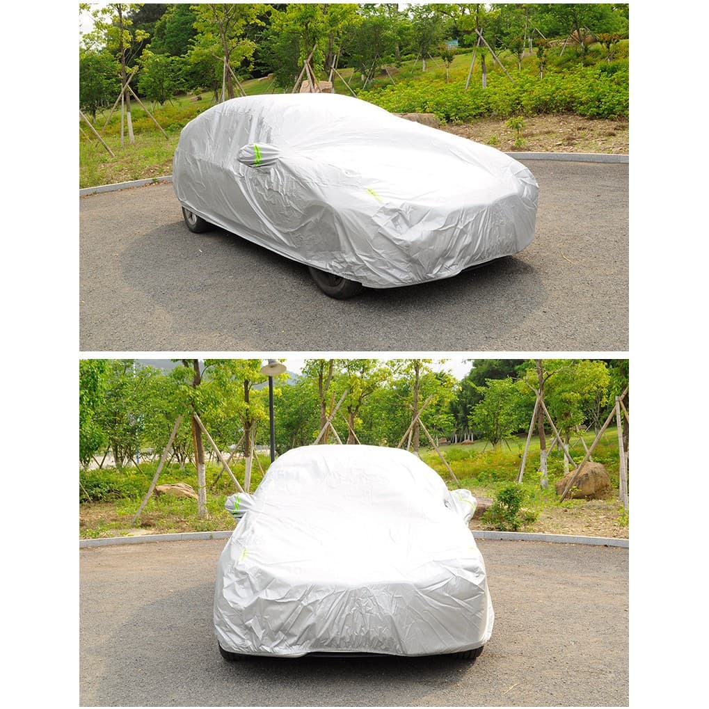 ผ้าคลุมรถ ) ทุกรุ่น เก๋ง กะบะ ผ้าคลุมรถยนต์ ผ้าคลุมรถกระบะอย่างหนา อย่างดี Car รูปที่ 8