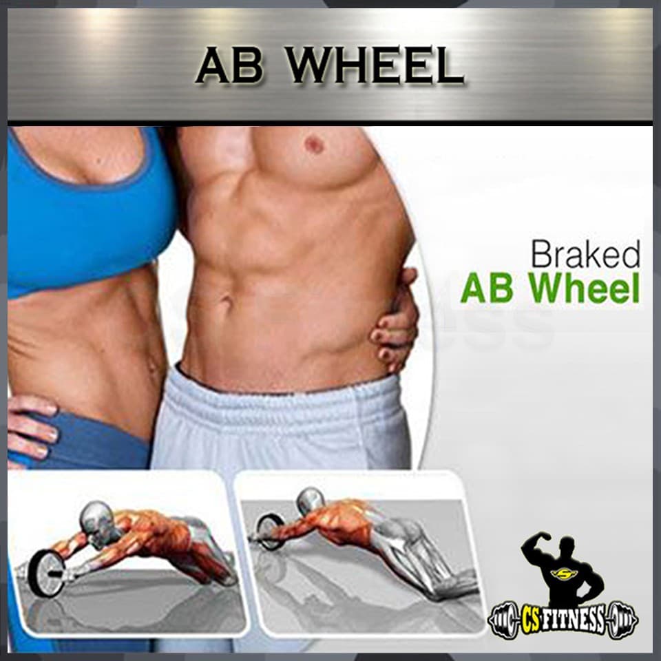 Ab Wheel ลูกกลิ้งบริหารกล้ามท้อง รูปที่ 8